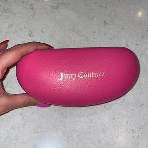 Y2K Juicy Couture Hot Pink Glasses Case